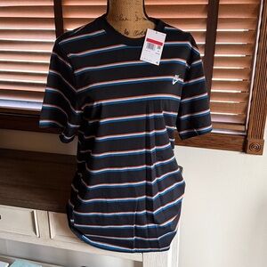 Mens Striped T-Shirt / Size Large
